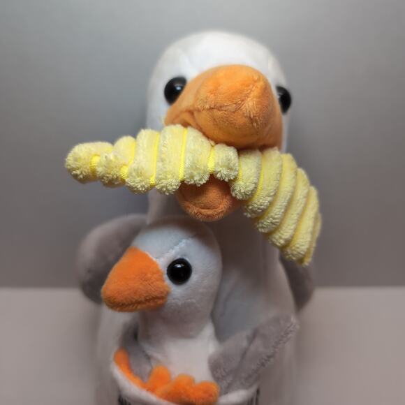 Seagull With French Fry Wildwood NJ With Baby Plush Toy - Picture 2 of 12